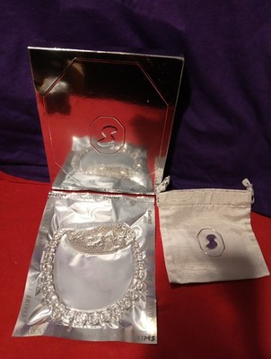 Swarovski x SKIMS Body belly chain Imperial Cut NEW SEALED Crystal Rare Fast Shi