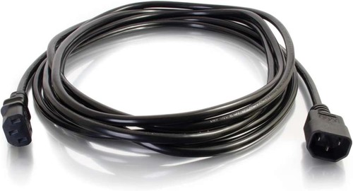C2G 5 Metre 16 AWG Computer Extension Cord (IEC320C13 to IEC320C14) 15 Foot Kett - Afbeelding 4 van 6