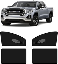 GMC Sierra 2019-2025 Window Mosquito Net Shades for Camping & UV Shielding