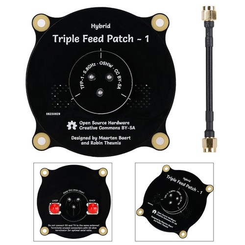 Für 5,8 GHz Systeme zirkular polarisierte Antenne S11 < -20 DB einfache Herstel - Bild 3 von 14
