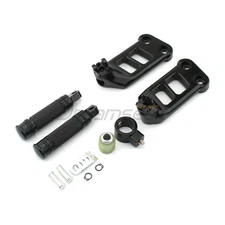 Rear Passenger Footpeg Footrest Bracket for Harley V-Rod Foot Pedal Mount Black