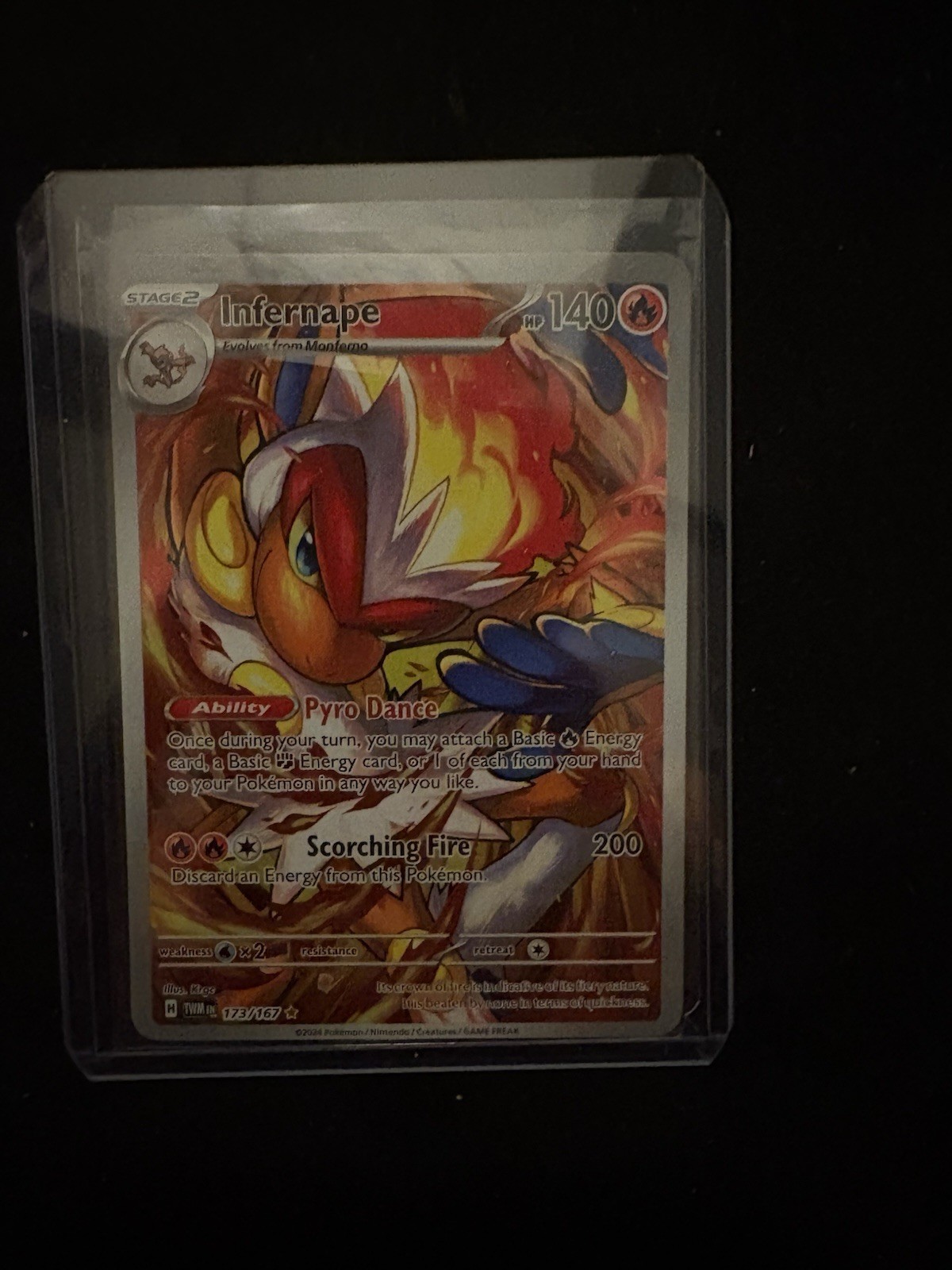Infernape 173/167 Sv06: Twilight Masquerade Holo