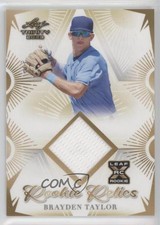 2023 Leaf Trinity Mega Box Rookie Relics Brayden Taylor #RR-10 0t2