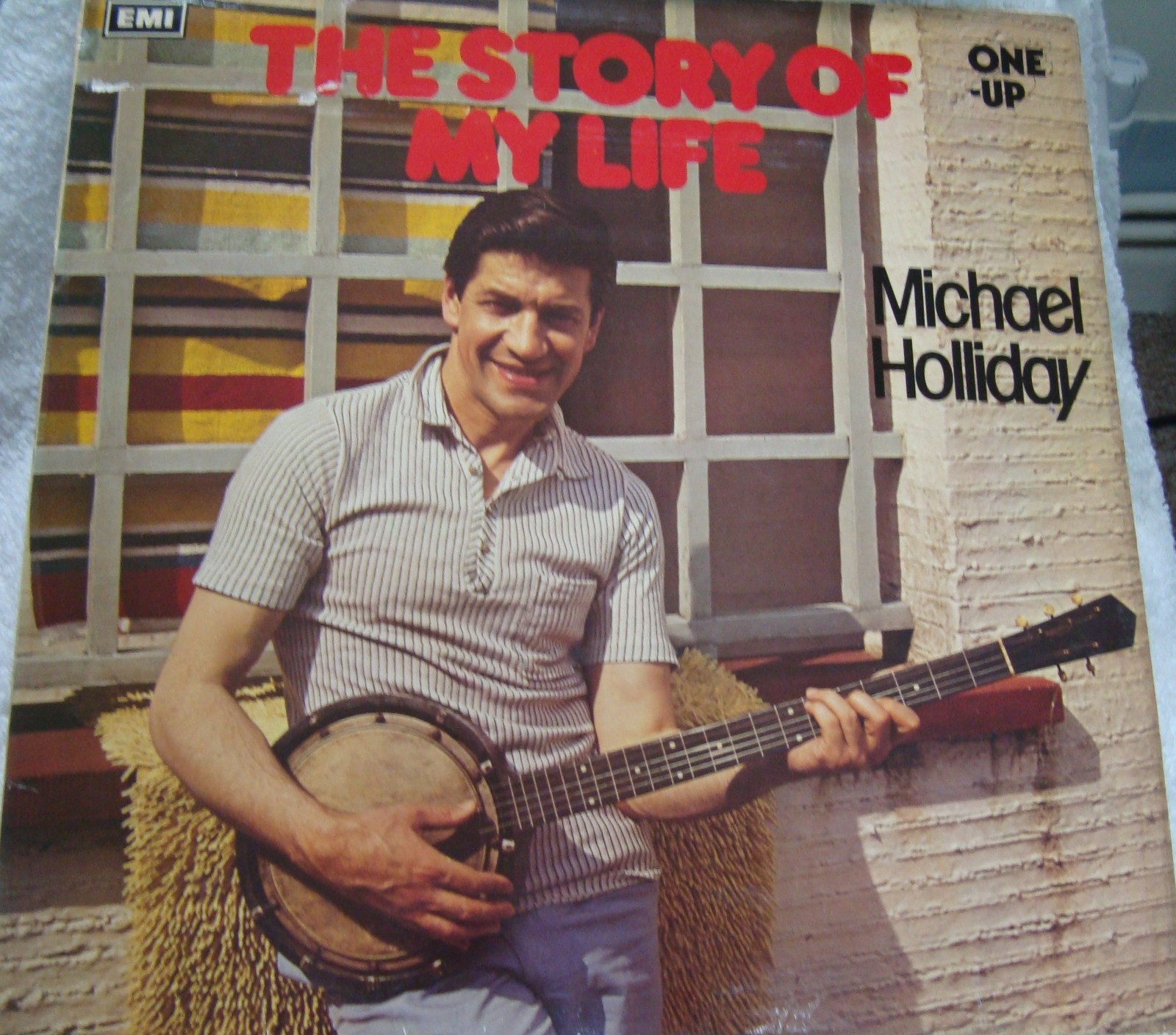 MICHAEL HOLLIDAY  THE STORY OF MY LIFE  VINYL LP  EMI ONE UP OU2014