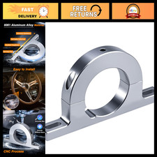 Universal 2 Steering Column Keyed Mount - Aluminum Underdash Clamp For Gm Ford