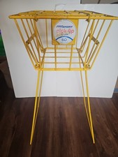 Pro Sport Tennis Ball Hopper Hi-Rise 60 Gold Ball Cart Multi Purpose.