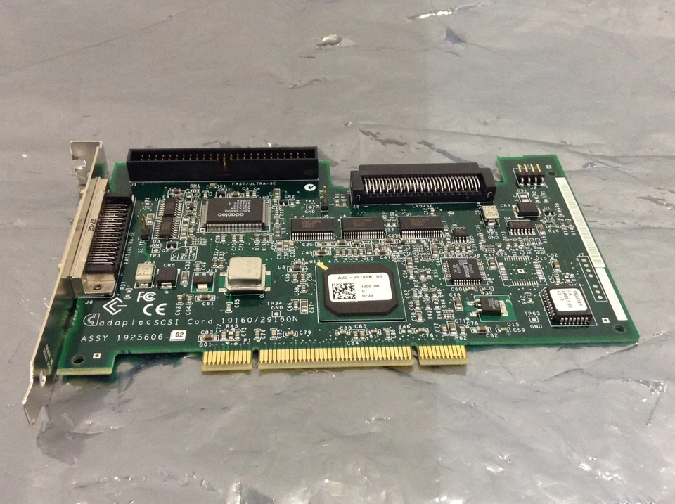 Adaptec 19160 / 29160N SCSI PCI Card 1925606 High Profile WORKING FREE SHIPPING - Image 2 of 4