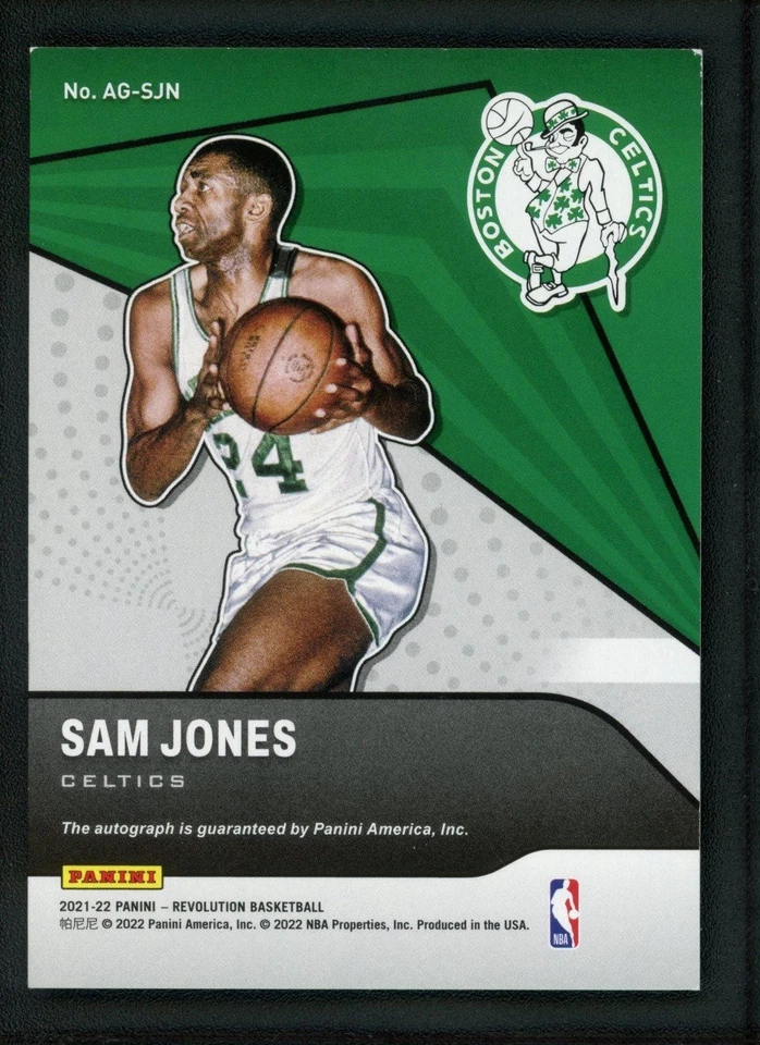 2021-22 SAM JONES AUTO PANINI REVOLUTION AUTOGRAPHS - Image 2 of 2