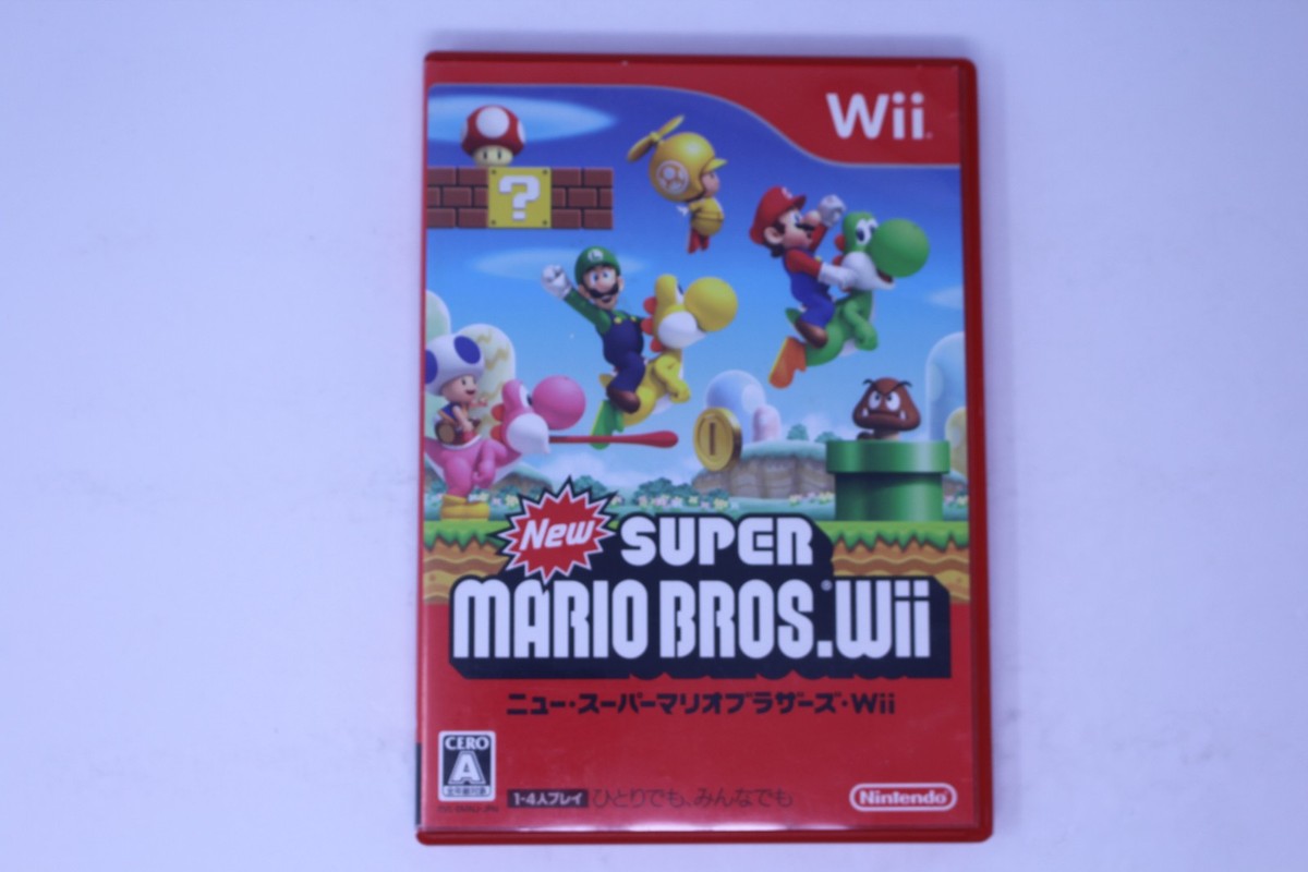 New Super Mario Bros. Wii (Japan) Wii (Region Locked) JPN