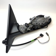 Audi A5 Coupe Left Passenger Door Wing Electric Mirror Black Genuine 8T8857409J