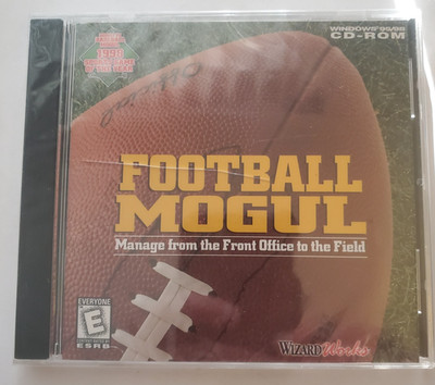 Football Mogul, (PC, CD-ROM Windows 95/98), WizardWorks, New Sealed, See Desc.