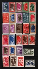 MADAGASCAR (Malagasy) #147-168 (no #163); #191-196; TOTAL SCV $35.20