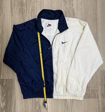 VTG 90's Nike Windbreaker Jacket Big Swoosh Logo Sz XL