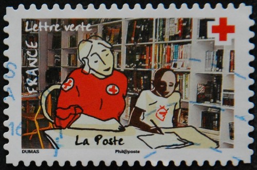 FRANCE 2016 - CROIX ROUGE - N° AA 1271 Oblitéré - ni clair ni aminci bon état