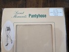 (3) SECRET MOMENTS PANTYHOSE 2 Alabaster 1 Sparkle Beige Size M Vintage 5'3-5'7 — photo 5