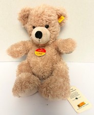 Steiff FLYNN Teddy Bear Tan Light Brown 10" Plush 111471 Germany Tags 