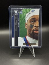 2024 Panini Totally Certified Portraits Ray Davis #23 Mirror Green/299 (RC)