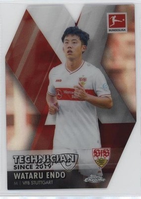 2020 Topps Chrome Bundesliga Decade of Dominance Die-Cut Wataru Endo #DD-WE 0b7v