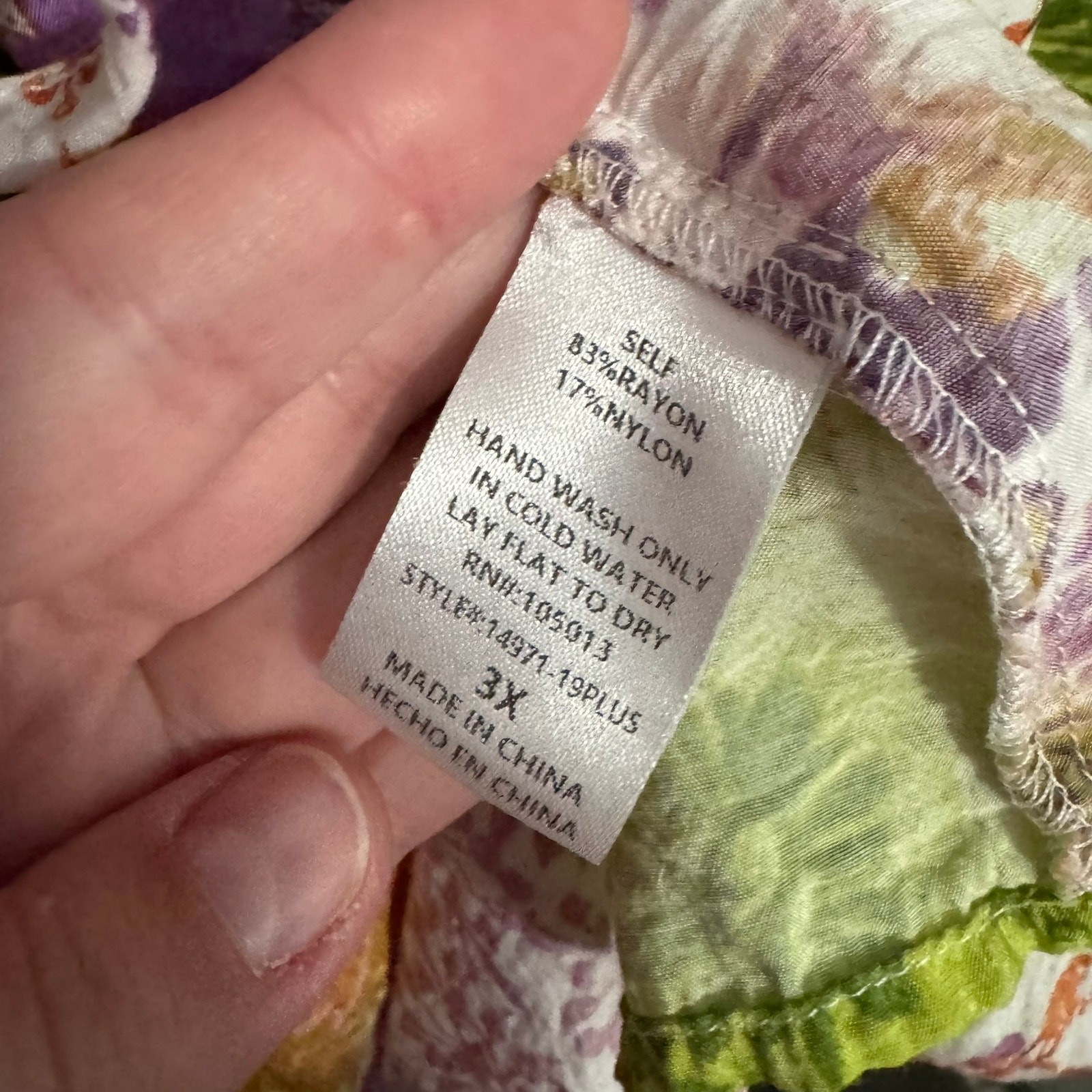 Savanna Jane Patchwork Multi Pattern Boho Top Wom… - image 5