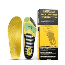 Insoles for Men with Arch , Work Boot Inserts for All-Day Standing, Shock Abs...