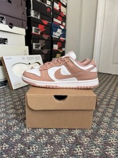 Size 9.5 W/8 M- Women’s Nike Dunk Low Rose Whisper Beige DD1503-118