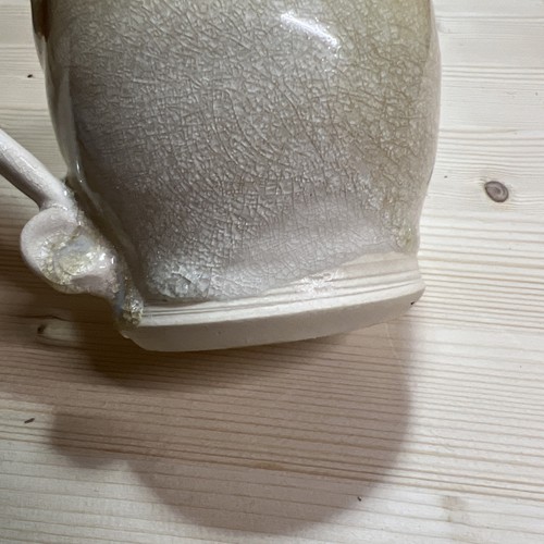 Vintage Studio Pottery Mug with Sculpted Handle Hand Thrown Signed For Dilworth - Picture 8 of 18