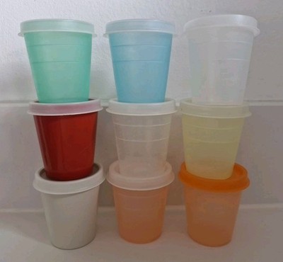 TUPPERWARE MINIS  * 9 Stück Midgets / ZWERGERL *      
