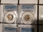 1913 T2 Buffalo Nickels x4 PCGS MS-62/63/64/65