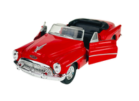 Welly Old Timer 1953 Buick Skylark Cabrio Rot 1:34 Die Cast Metal Neu Im Kasten