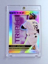 2013 Panini Pinnacle Tony Gwynn Clear Vision “Triple” Variation #CV68🔥Rare🔥