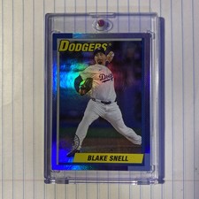 2025 Topps Update - 1990 Topps - Rainbow Foil - #U90-4 Blake Snell - Dodgers