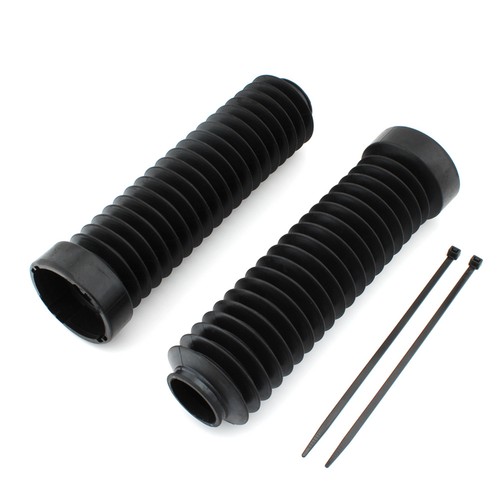 Fit Honda ATC 250R 83-86 ATC 350X 85-87 Front Fork Shock Dust Cover Boots Black - Picture 3 of 9