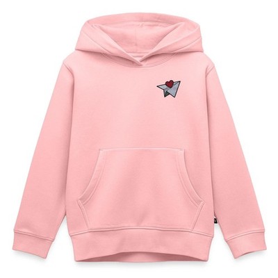 Paper Plane Stickerei Kinder Premium Organic Hoodie