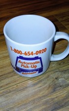 Vintage FEDEX Federal Express Mug Advertising Automatic Phone Pickup