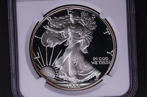 1988-S Proof American Silver Eagle $1. NGC PF-69., Store Sale #AE0016