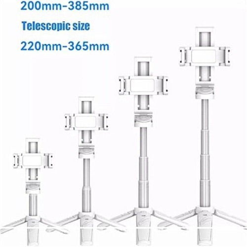 Mini Selfie Stick 3 in 1 Bluetooth Selfie Stick Vlog Livestreaming Fotografia - Foto 3 di 17