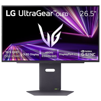 LG - UltraGear 27'' OLED QHD 480Hz 0.03ms NVIDIA G-SYNC, AMD Freesync Premium ...