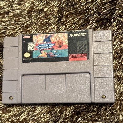 International Superstar Soccer Deluxe (SNES 1994) AUTHENTIC! Tested & Working!