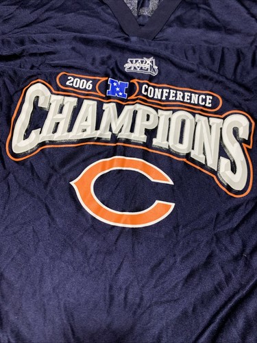 Chicago Bears 2006 NFC Conference Champions #54 Brian Urlacher Jersey L NFL - Picture 6 of 11