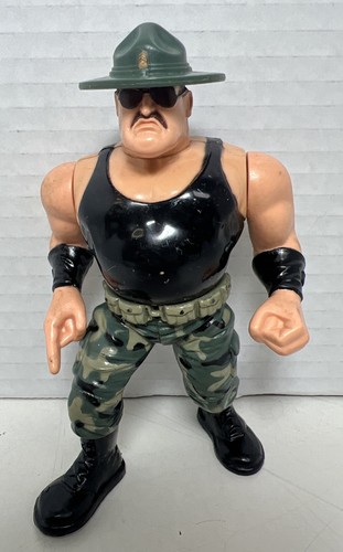 1991 Sgt Slaughter WWE WWF Wrestling Figure Titan ...