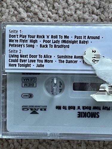 Smokie Don`t play your rock`n`roll to me MC Kassette Musikkassette sealed Folie - Bild 3 von 7