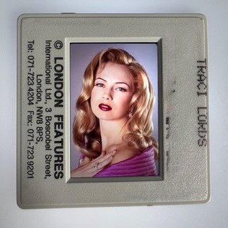 Traci Lords Glamorous Model Rare 35mm Promo Photo Slide Archive Collectible 2