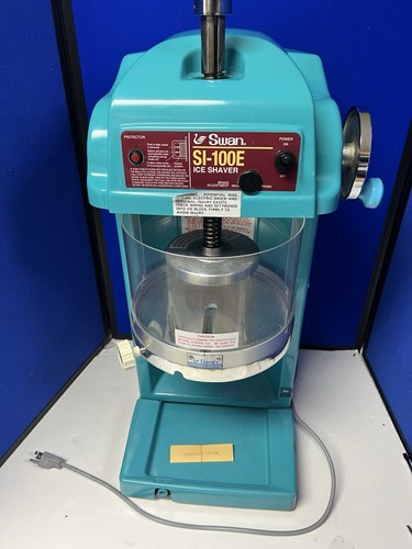 Swan Commercial Ice Shaver SI-100E 115V - For Block Ice - Works - Tested