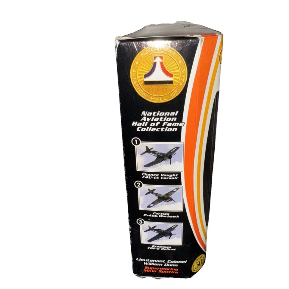 Caja de cerillas coleccionables Salón de la Fama de la Aviación Nacional Teniente Coronel William Dunn Foto 4 de 4