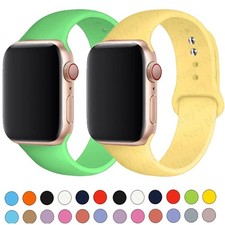 Silicone Band Strap For Apple Watch iWatch Series Ultra 2 SE 9 8 7 6 5 4 38-49mm