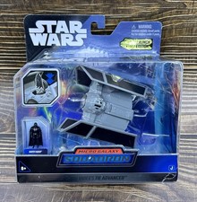 Star Wars Darth Vader's Tie Advanced Launch Edition Micro Galaxy Squadron NEW