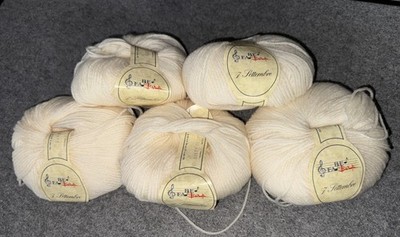 Baruffa 7 Settembre Wool Yarn - 5 natural color - DK balls