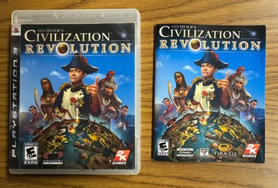 Sid Meier's Civilization Revolution (Sony PlayStation 3, 2008) Complete PS3 CIB!