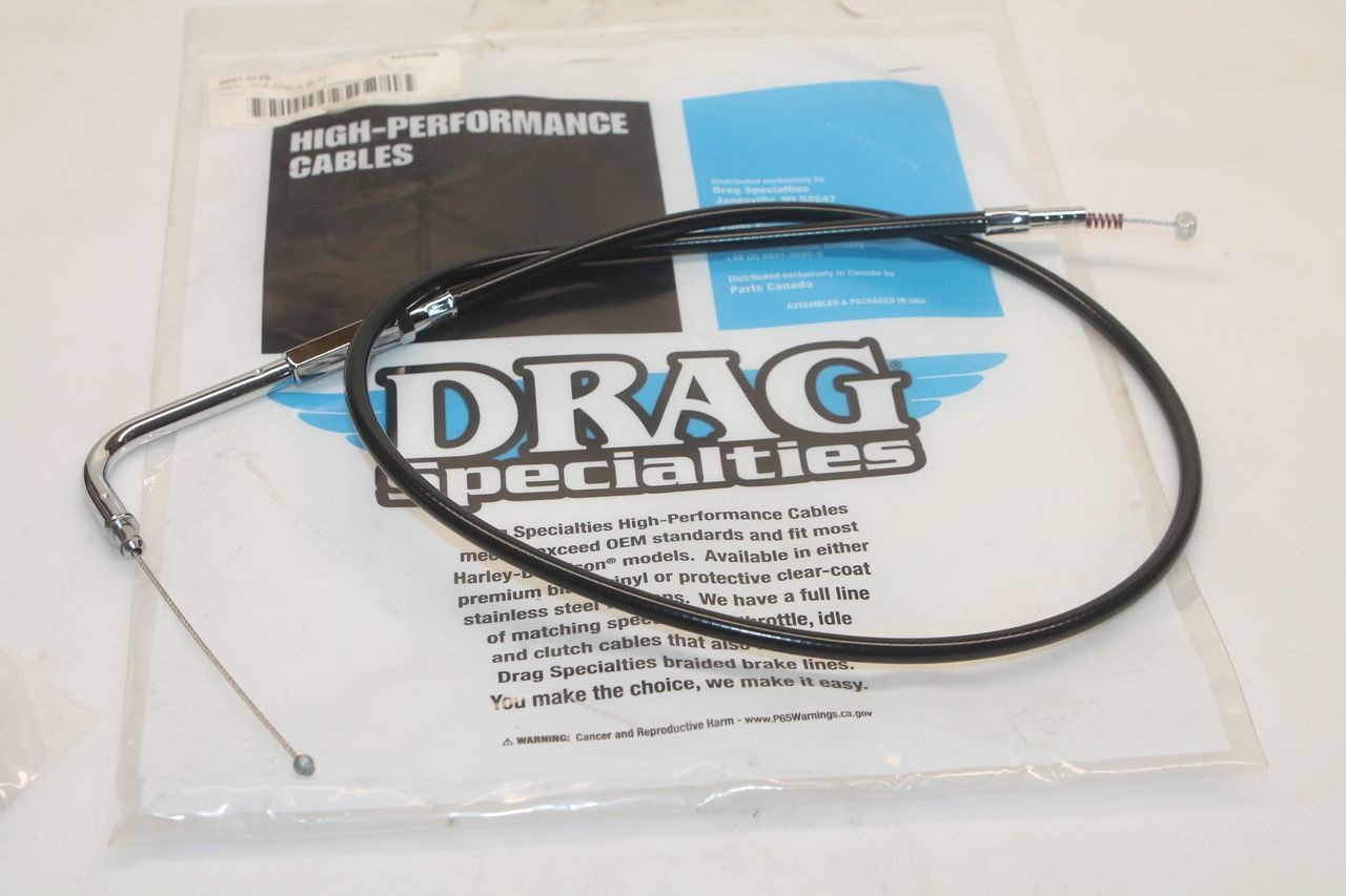 Câble de ralenti en acier renforcé pour Harley Davidson FXST FLST