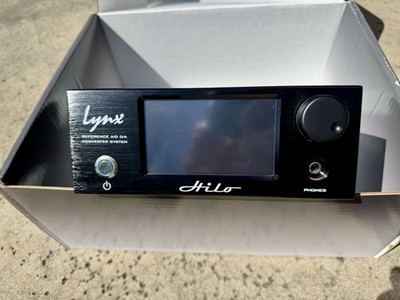 Lynx Hilo Reference AD/DA Converter Desktop Audio Interface Touchscreen LCD